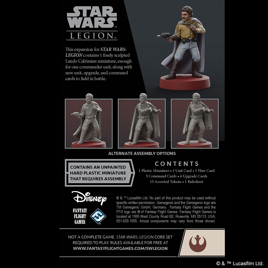 Star Wars : Legion - Lando Calrissian Commander Expansion
